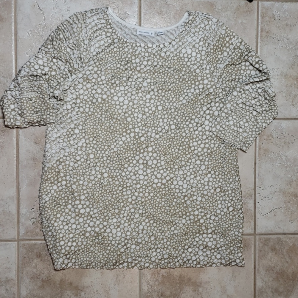 Susan Graver Fluid Knit blouse